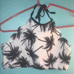 Halter swim top